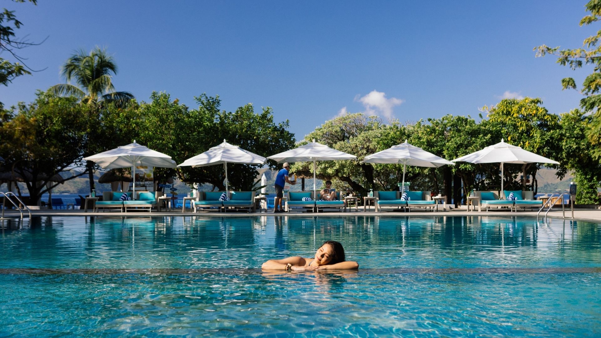 Swimming Pool at Club Paradise Palawan