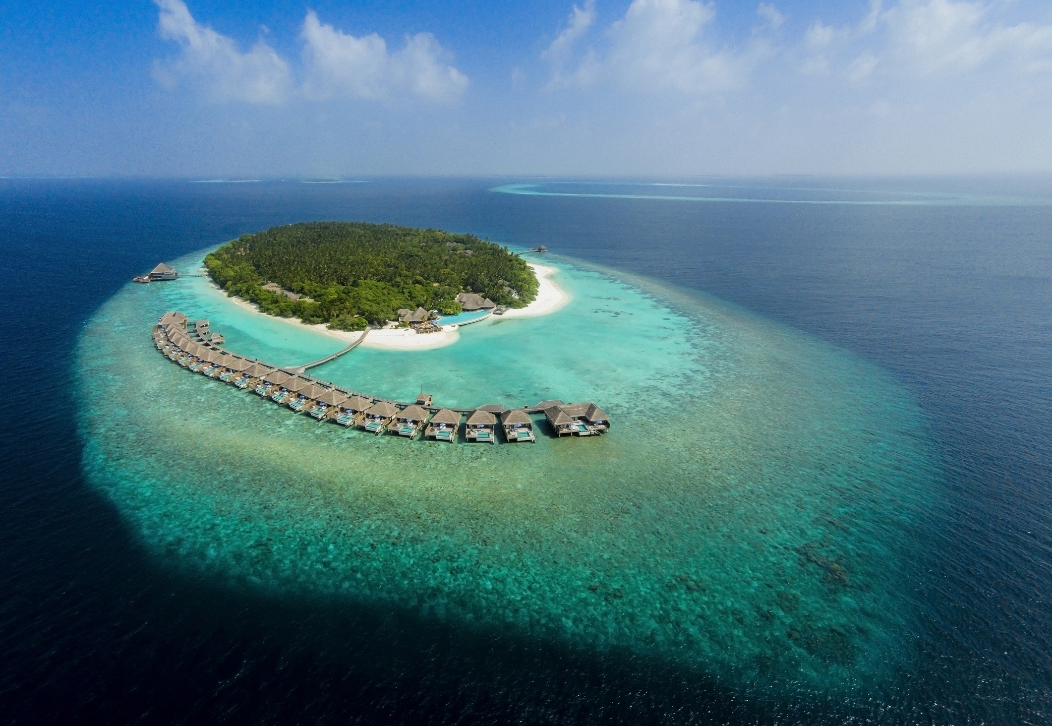 Dusit Thani Maldives_Aerial shoot