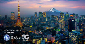 Globe 5G Roaming now in Japan via Softbank