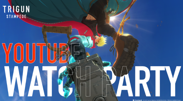 CRUNCHYROLL HOSTS LIMITED-TIME WATCH PARTY FOR ‘TRIGUN STAMPEDE’ ON YOUTUBE ON JANUARY 6 AHEAD OF ‘TRIGUN STARGAZE’ PREMIERE